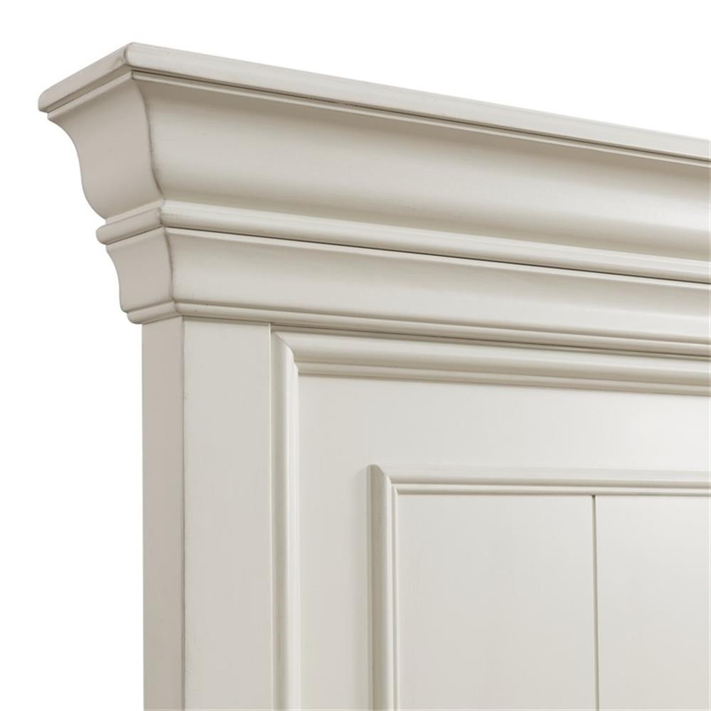 Pemberly Row Transitional King Platform Storage 4PC Bedroom Set