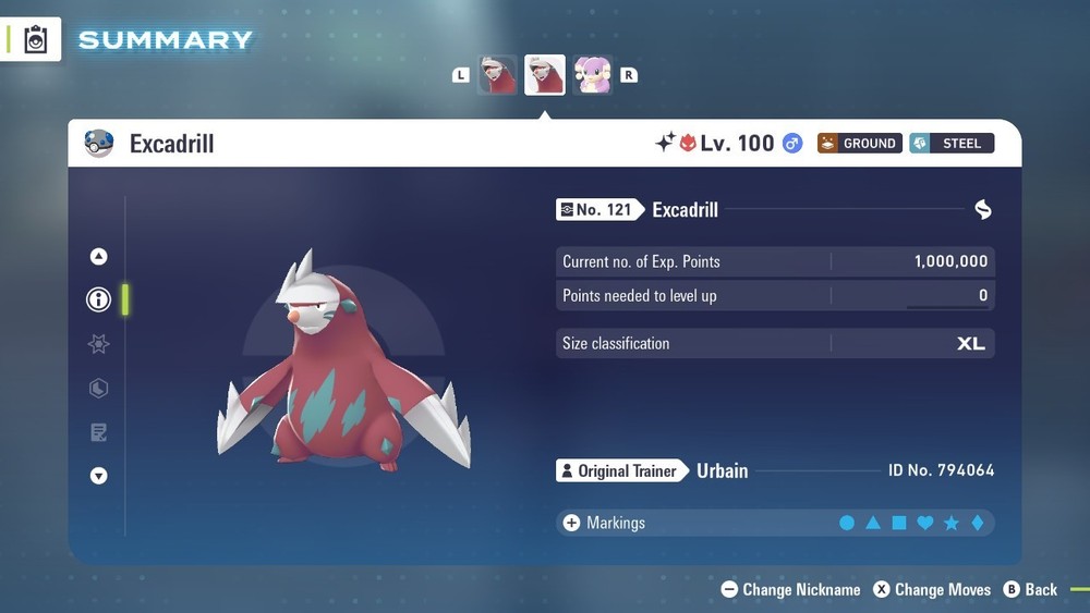 Excadrill Shiny Alpha 6IVs Battle Ready - Legends ZA