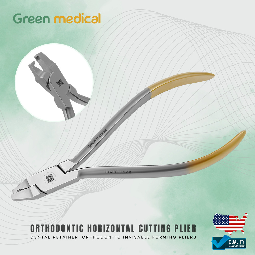 Orthodontic Horizontal Braces Aligner Plier – Thermoforming Retainer Punch Tool