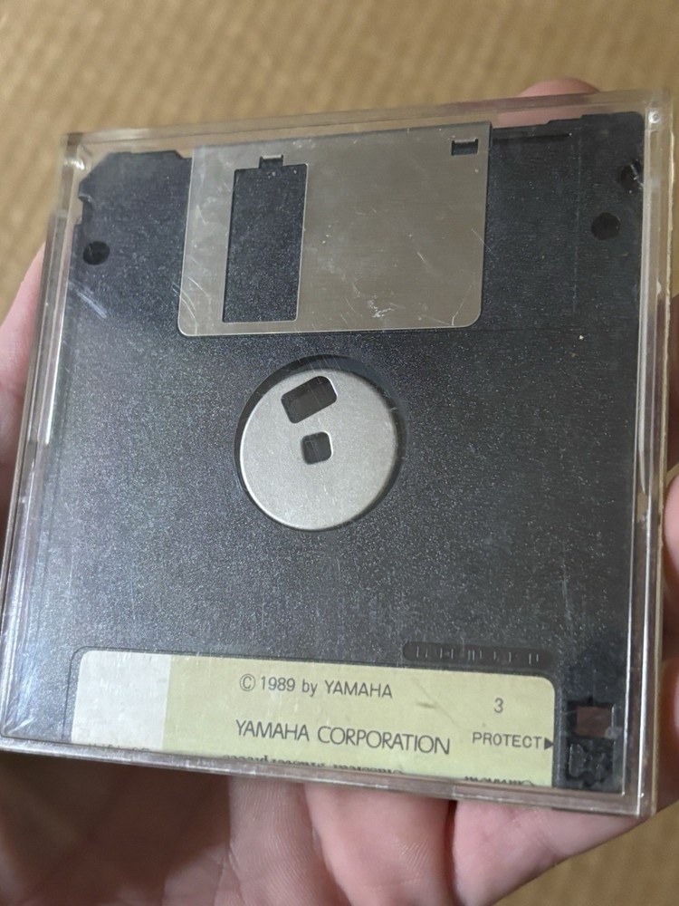 Yamaha Micro Floppy Disk MF2-DD Clavinova Classical Masterpieces