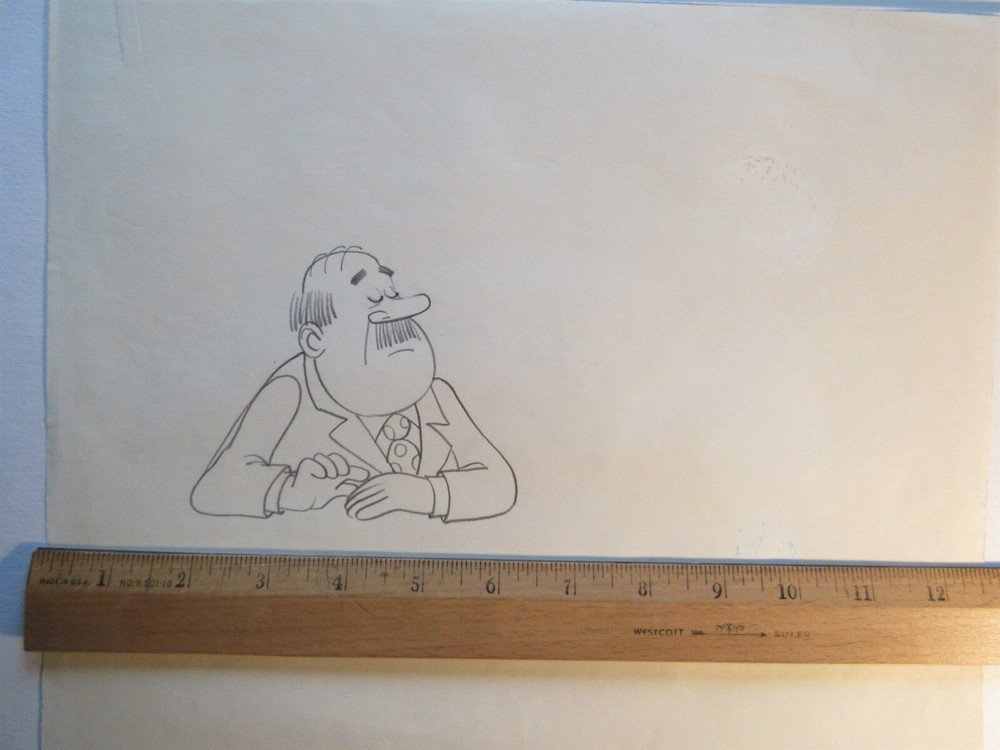 Schickhaus Franks Commercial Original Animation Artwork Drawing