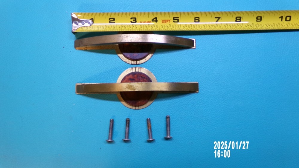 Antique Drawer Pulls Brass 5 5/8"