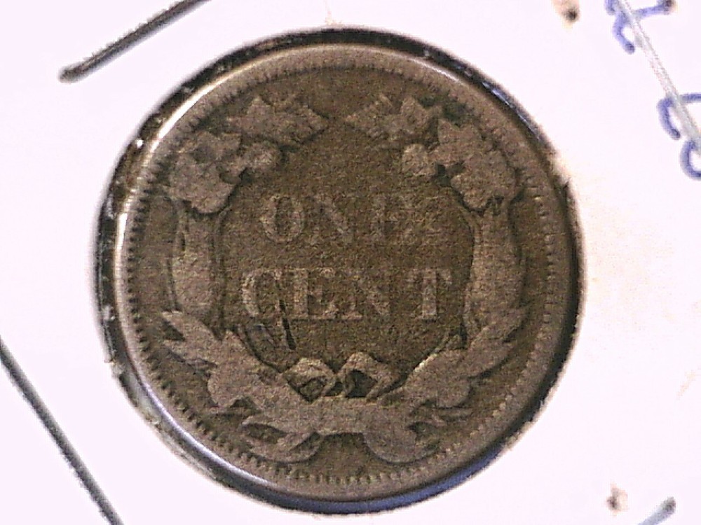 1858 Flying Eagle Cent Genuine Raw Ungraded 01280