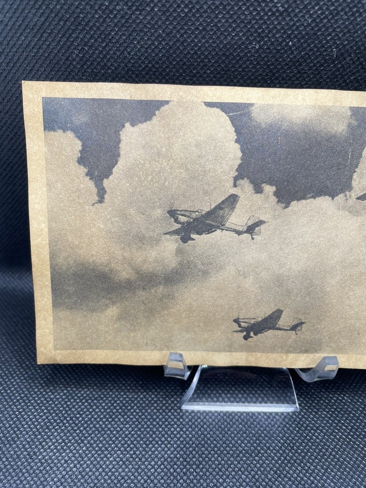 ORIGINAL WWII WW2 GERMAN MILITARY POSTCARD