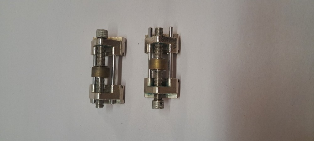 2x Stainless Steel Honing Chisel Planer Blade Sharpening Woodworking Sharpener