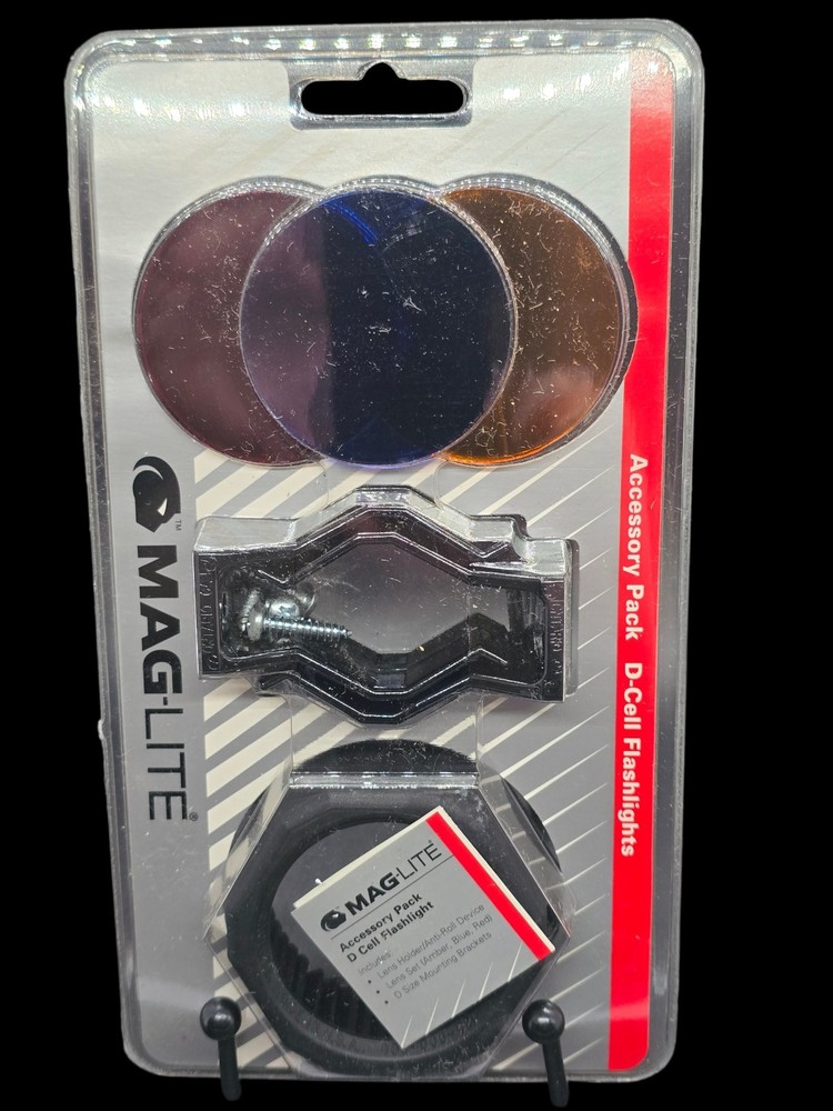 Maglite ASXX376 Flashlight Accesory Pack for D-Cell Flashlights New