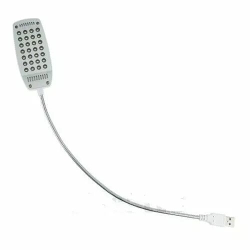 2Pcs Bright Flexible Mini 28LED USB Light Computer Lamp Laptop PC Desk Reading