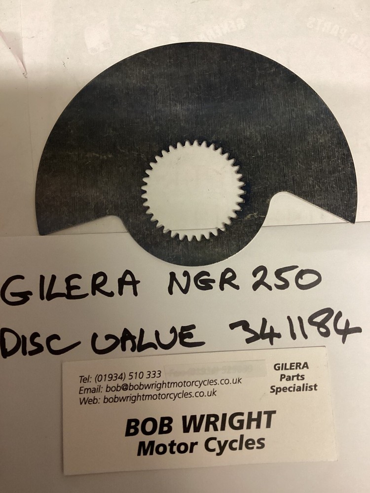GILERA  NGR  250  Motorcycle DISC VALVE