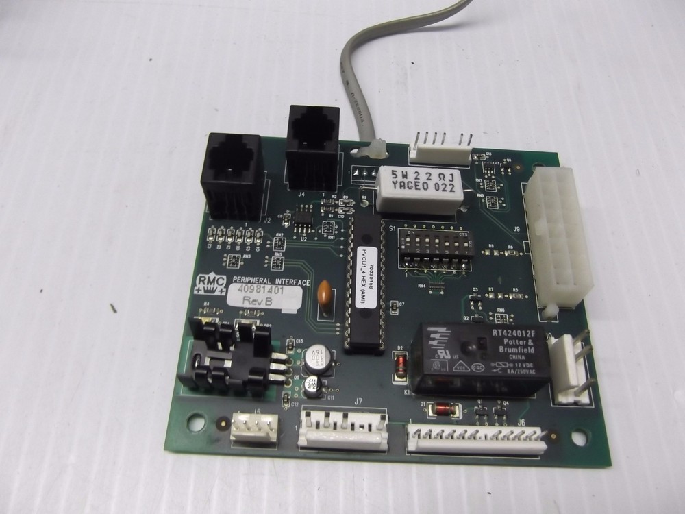 CBA Peripheral Interface Model 40981401-REV-B pulled from a Rock-Ola Jukebox