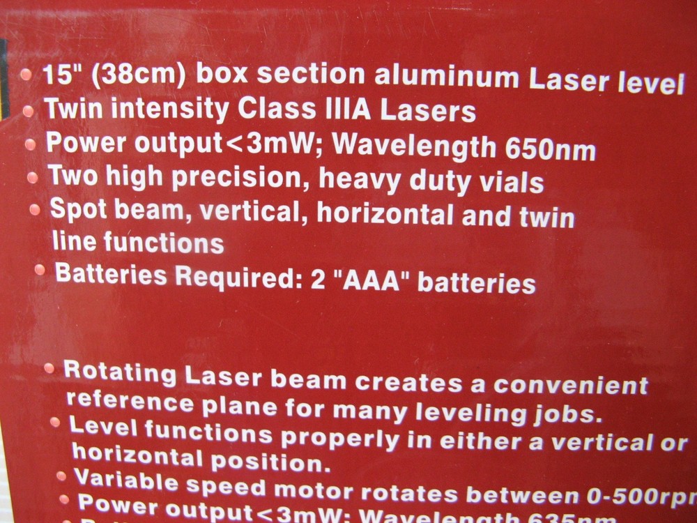 ALTON rotary laser level kit
