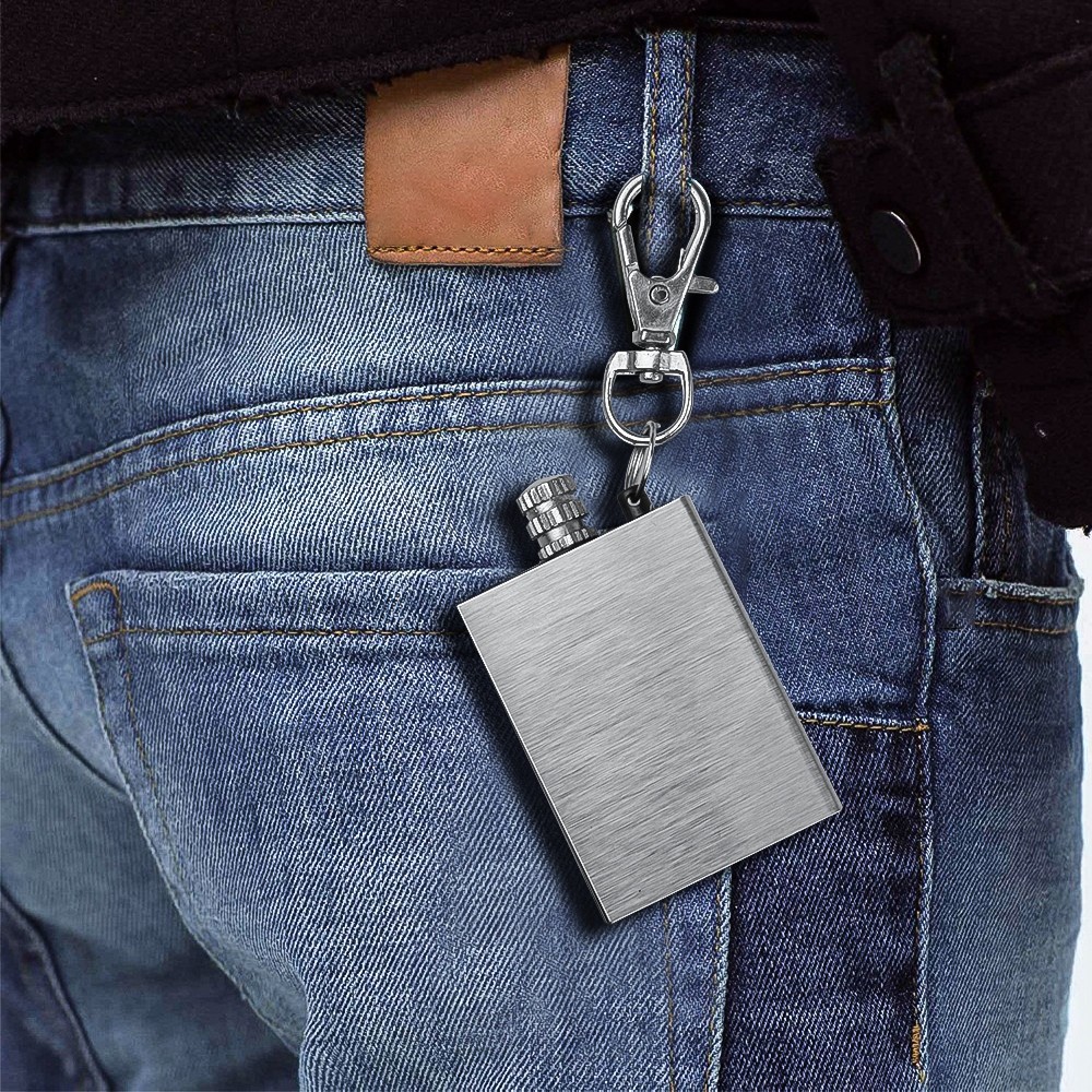 5 PCS Waterproof & Windproof Permanent Match Lighter, Strike Keychain Survival
