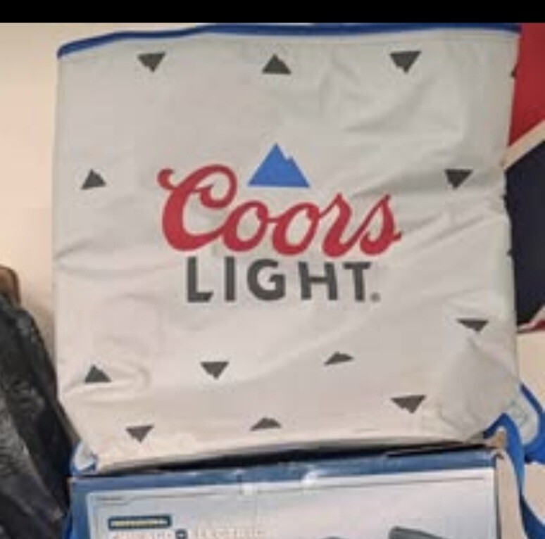 2 Coors Light Cooler Bags