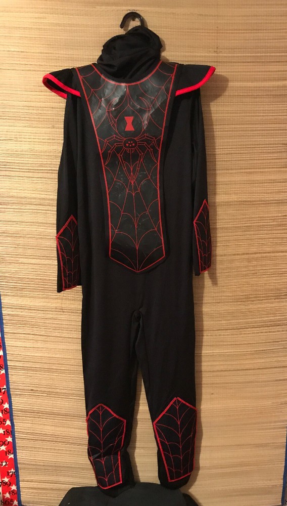 Black And Red Halloween Costume