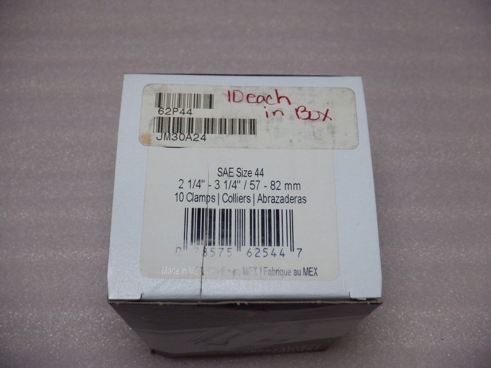 IDEAL TRIDON SAE SIZE 44 CLAMPS (10 PER BOX)
