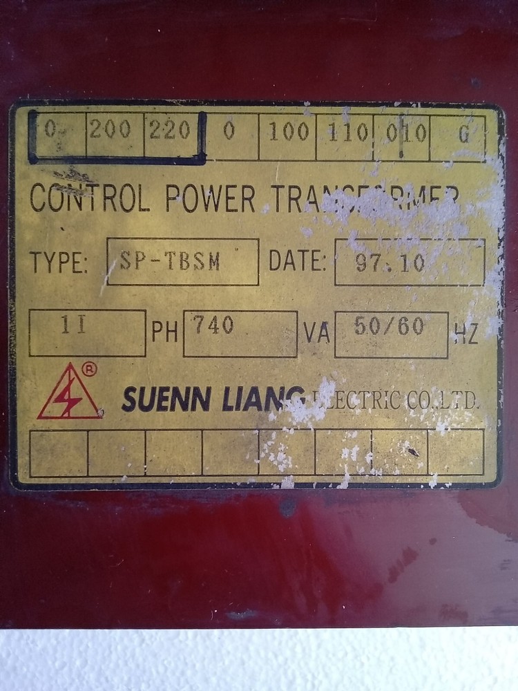 Suenn Liang Control Power Transformer SP-TBSM
