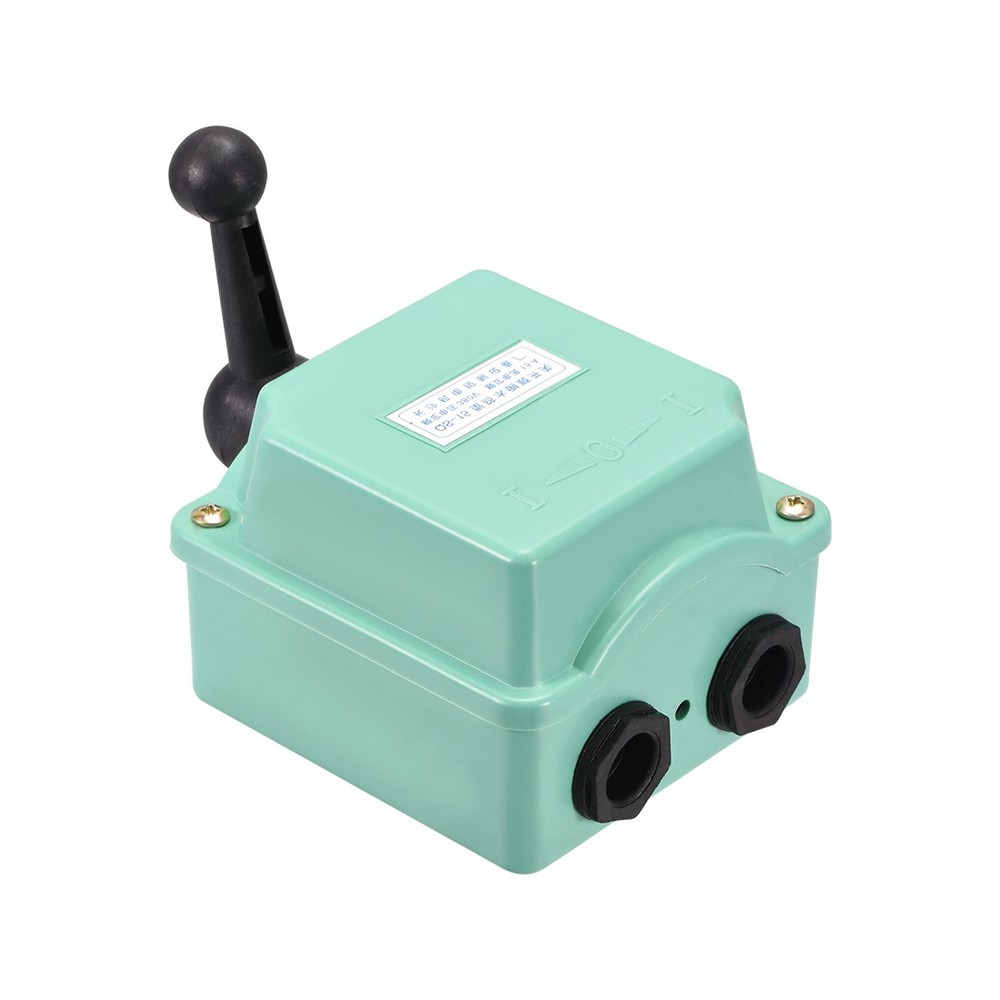 QS-15 3 Position Drum Switch Forward/Off/Reverse Motor Control Plastic Shell 15A