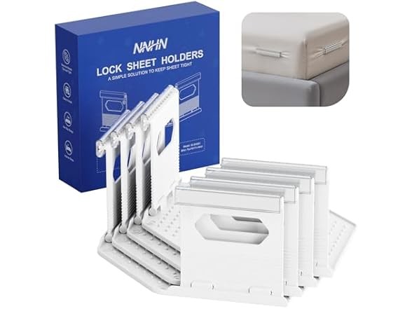 NNHN Lock Sheet Holders White