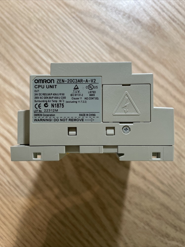 OMRON ZEN-20C3AR-A-V2 Programmable Relay,100-240VAC