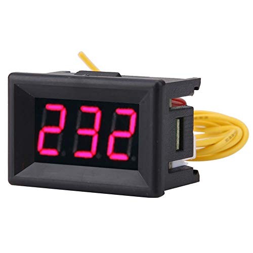 1pc Voltmeter Digital Voltage Display Meter 0.36″ LED Display Voltmeter AC