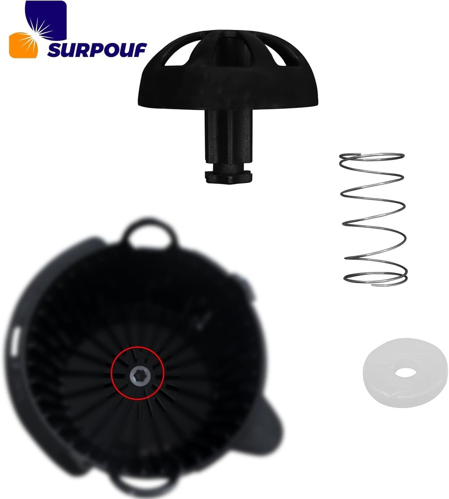 Coffee Replacement Brew Basket Spring Loaded Stopper Kits Fits For Mr....