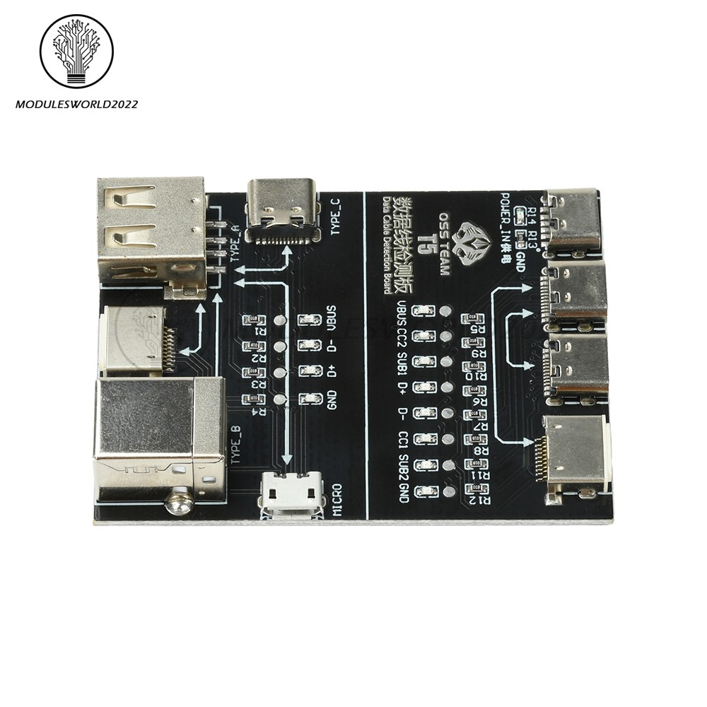 T5 Multifunctional Interface Cable Detection Module Data Cable Abnormal Testing
