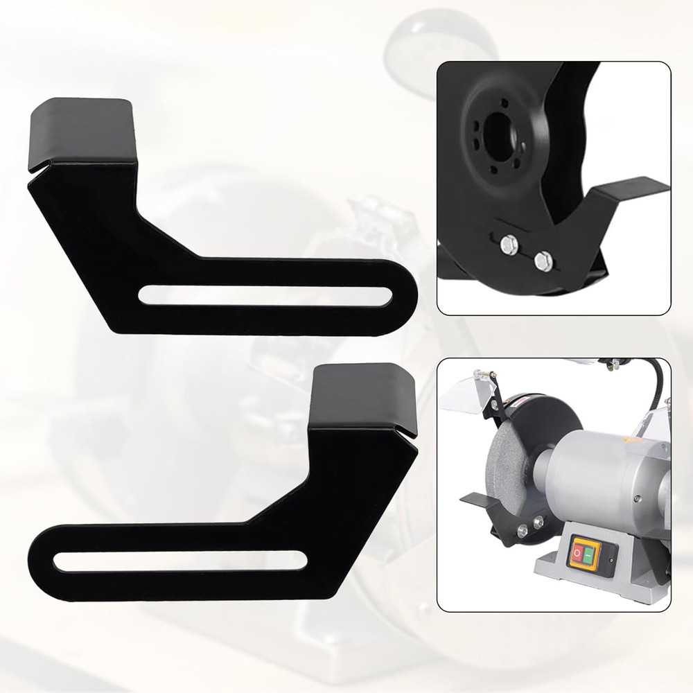 2 Pcs Bench Grinder Backing Plate Washer Pad Bench Grinder Tool Rest Replacement