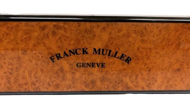 Franck Muller Watch Box Only Empty Case Used