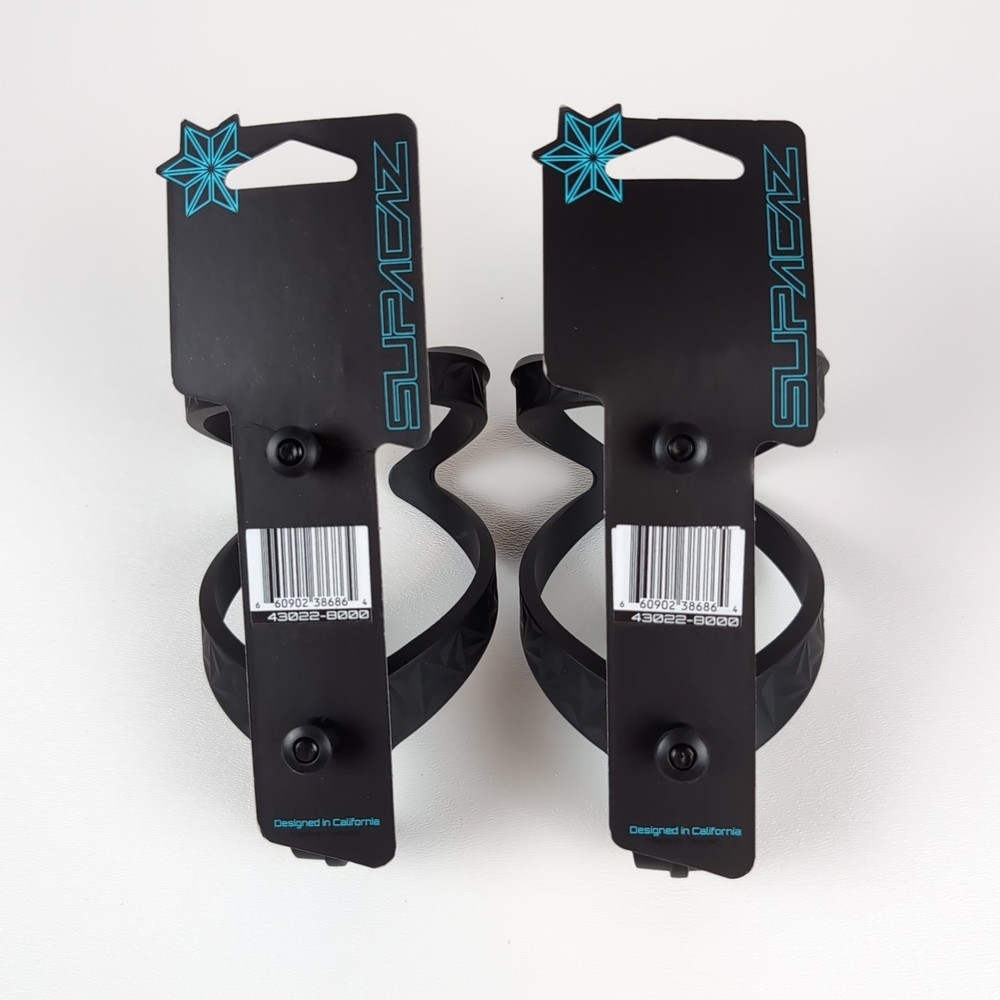 Supacaz Fly Cage Black 2 Pack