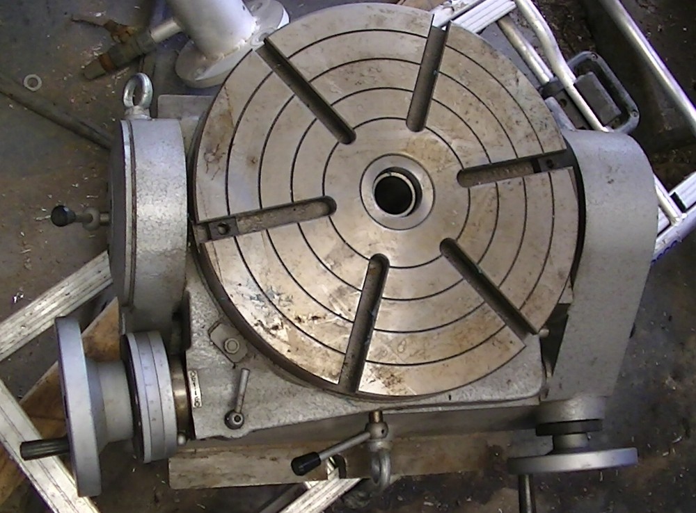 TSK 320mm (12.5 ") Precision 2 axis tilting rotary table