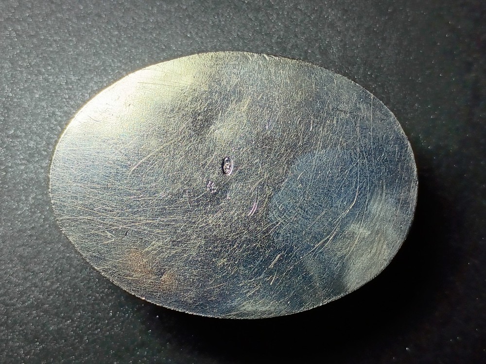Victorian Sterling Silver Oval Container