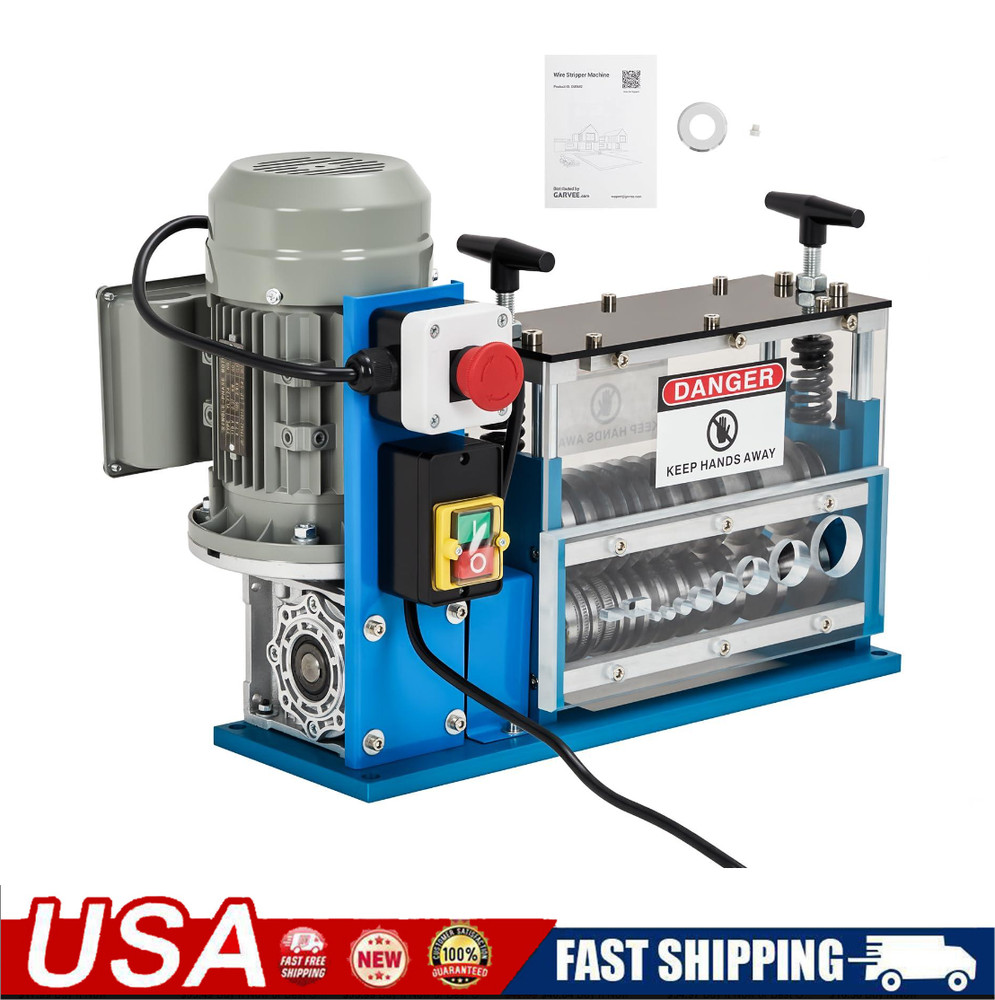 🔝Automatic Scrap Cable Stripper Electric Wire Stripping Machine Copper Recyclin