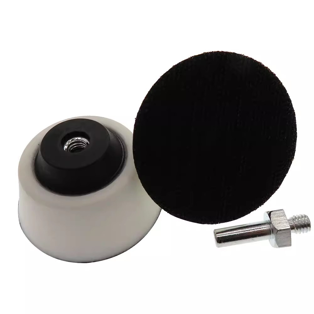 50mm 70mm M6 Thread Hook & Loop Sanding Backing Pad Discs For Sanding Disc Drill