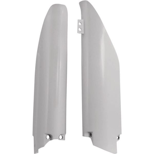 Acerbis Fork Covers - Lower - White | 2115010002