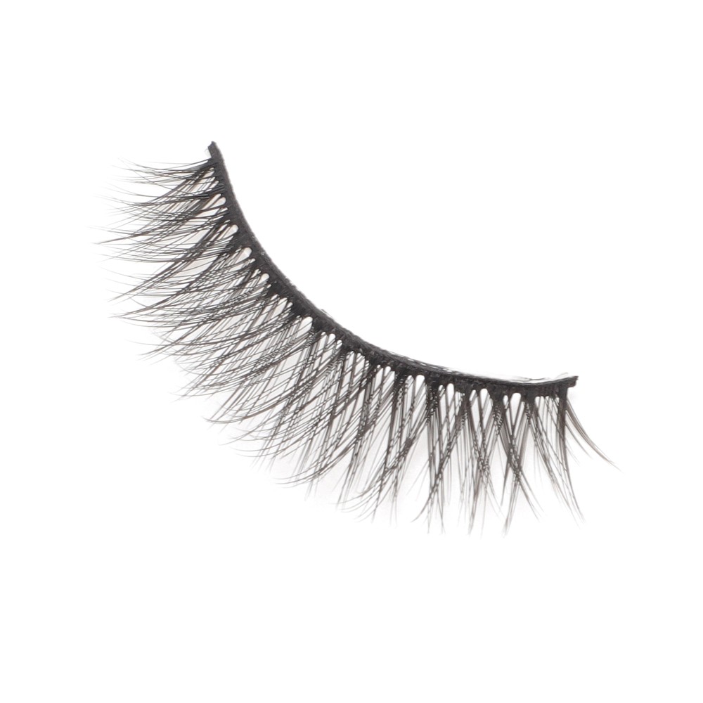 Soft 3D False Eyelashes for Makeup Black 3D-51 5 Pair
