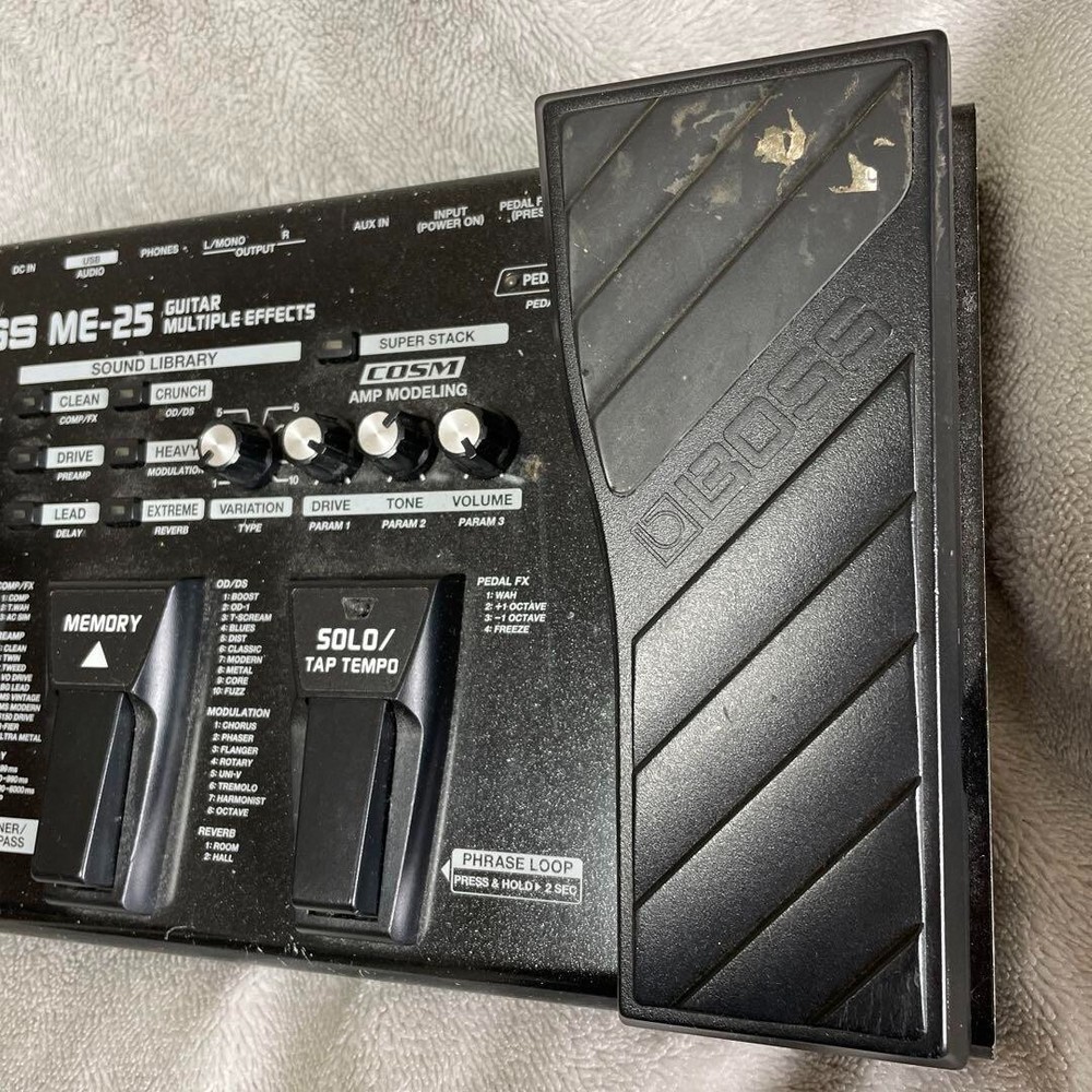 Boss ME-25 Multiple Effects Guitar Effect Pedal In Working Order Express