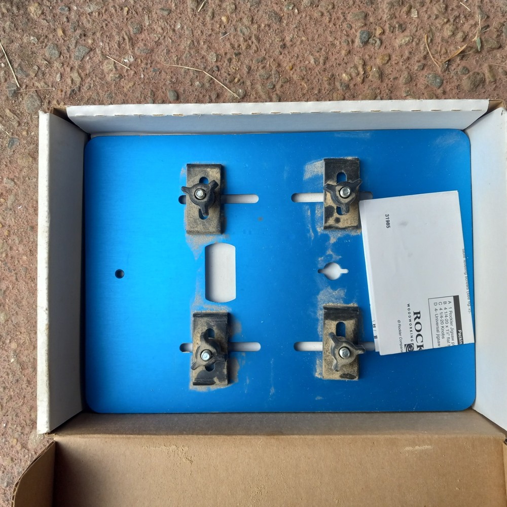 Rockler Universal Jigsaw Plate - Woodworking - Open Box