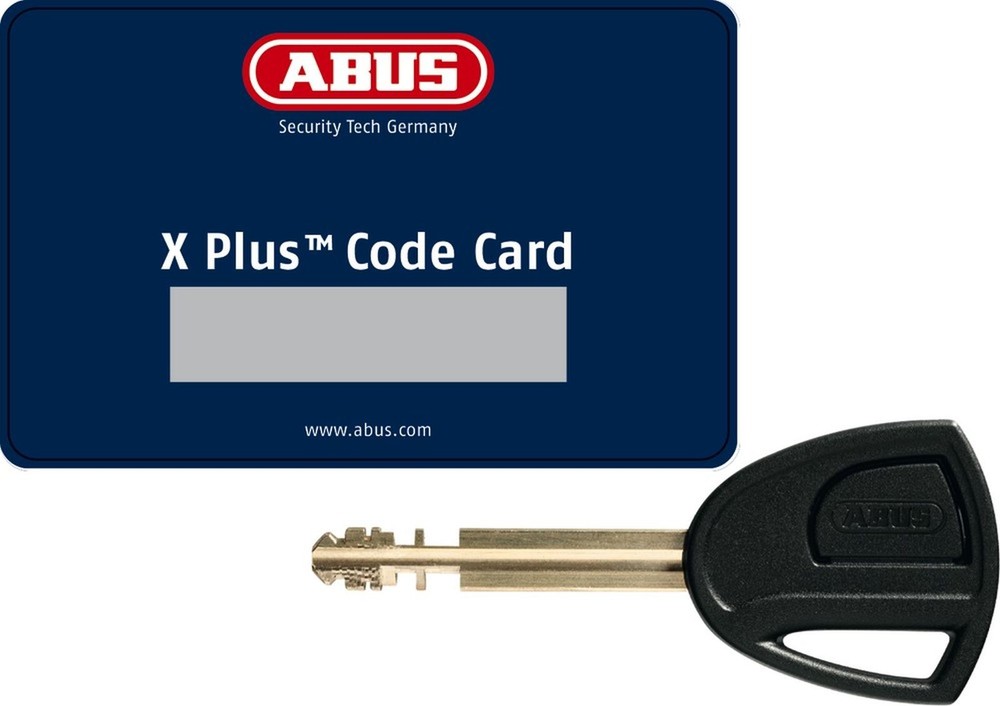 ABUS Granit Detecto X-Plus 8008/12KS120 Black Loop