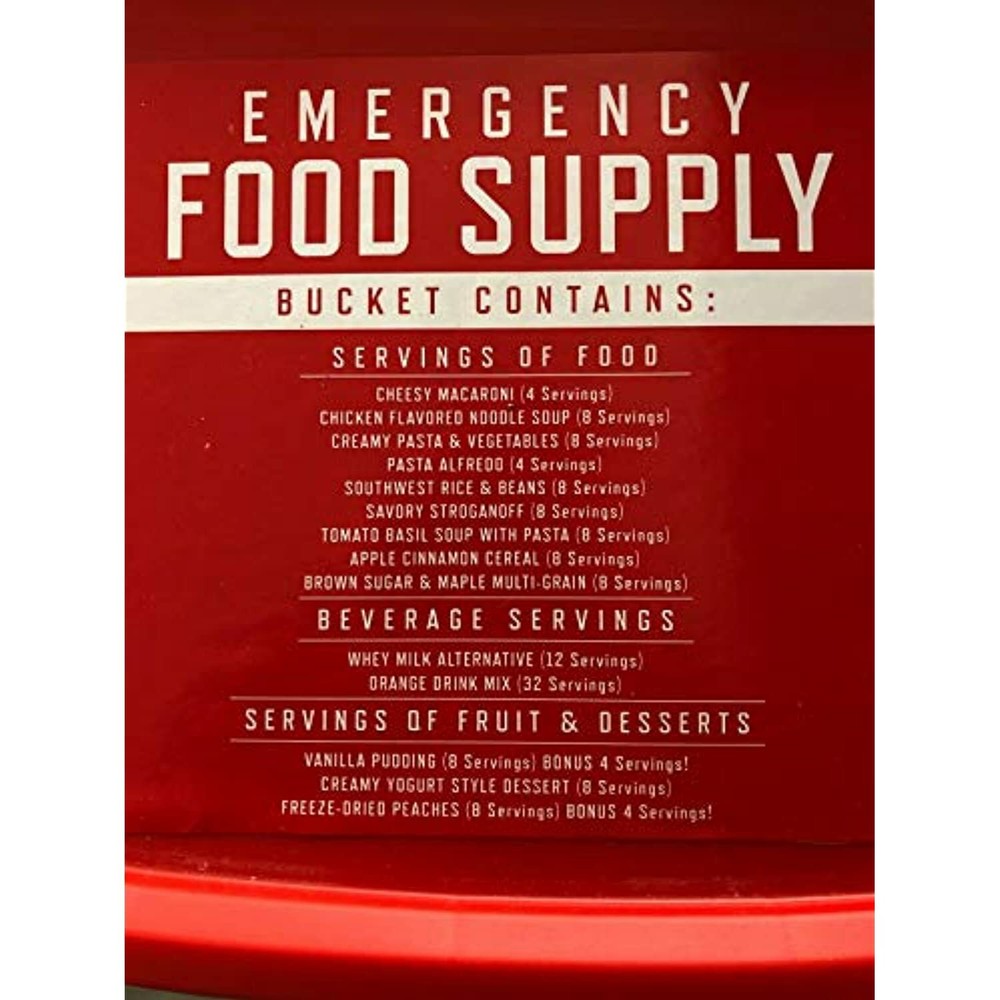 ReadyWise 124 Serving Ultimate Preparedness Pack, 25 Year Shelf Life