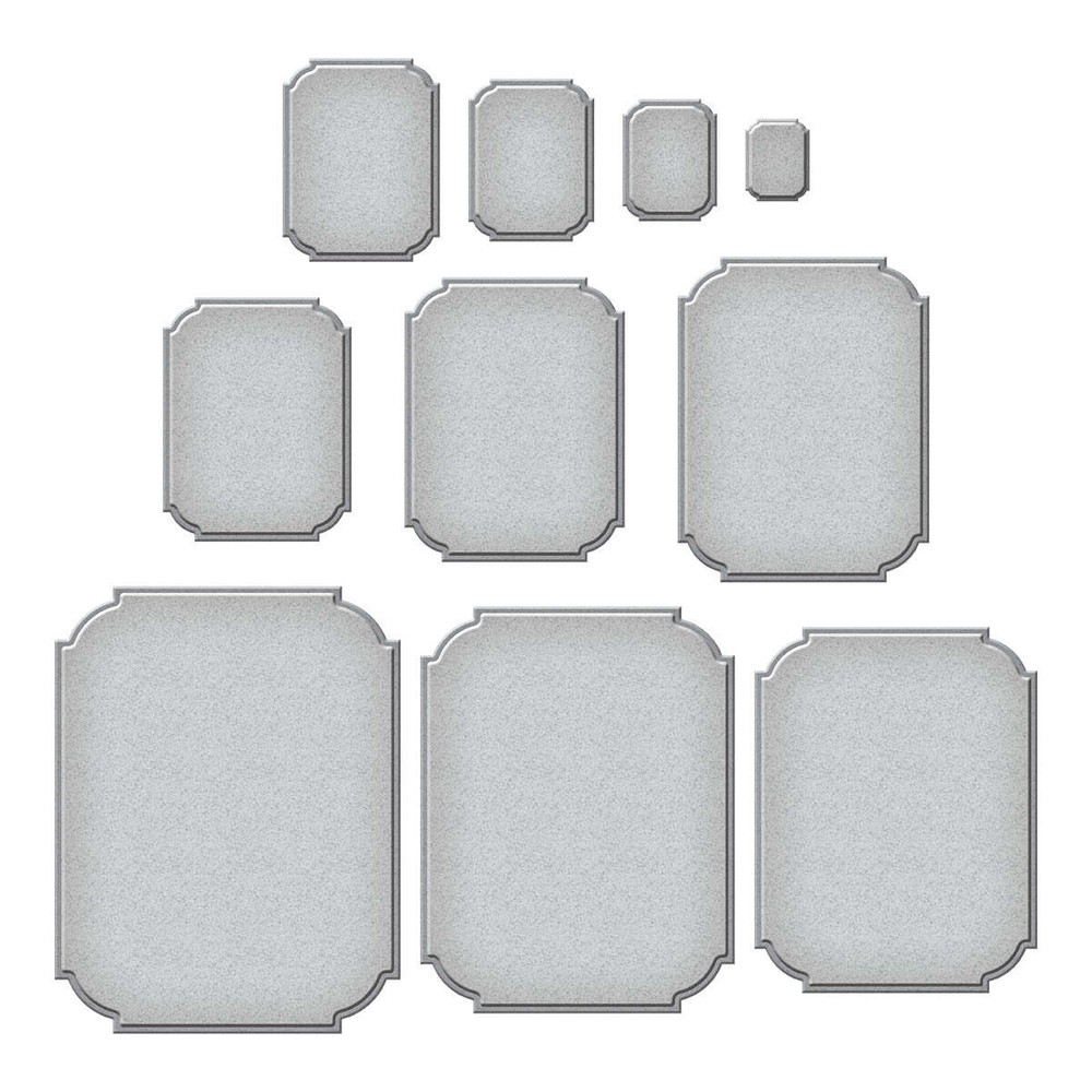 Spellbinders Etched Dies - Notched Corner Frames, S5-602