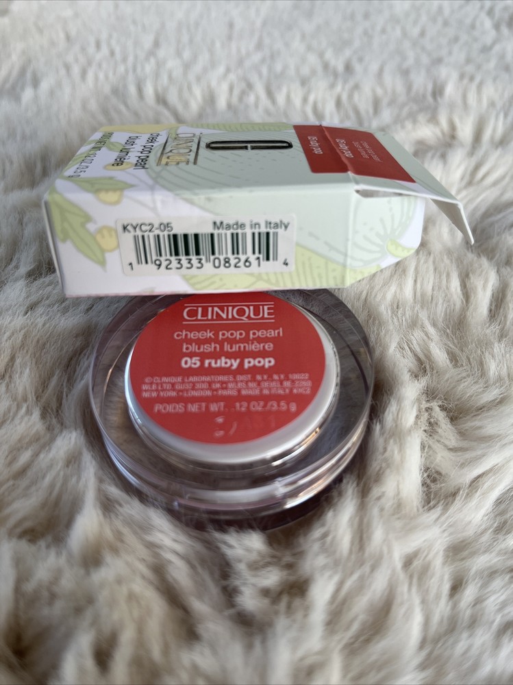 Clinique Cheek Pop Pearl Blush (05 Ruby Pop) (3.5g/.12oz)
