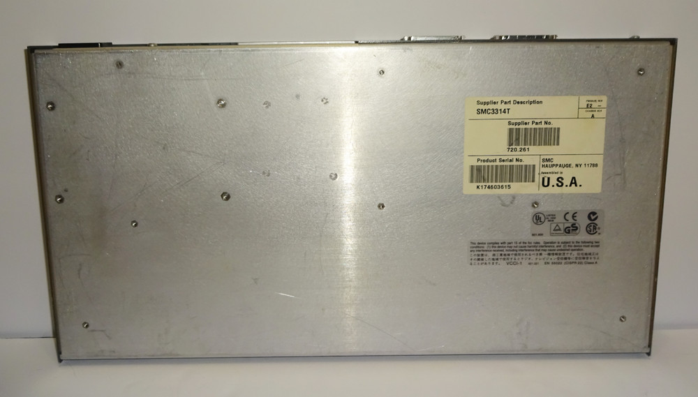 SMC TigerStack 3314T Multi-Segment 14-Port Stackable Hub SMC3314T