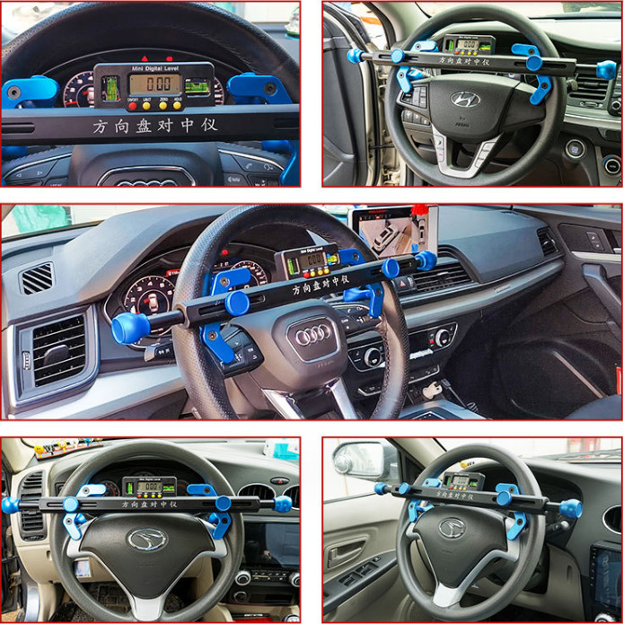 Adjustable Car Steering Wheel Alignment Tools Leveling Holder Alignment Tool