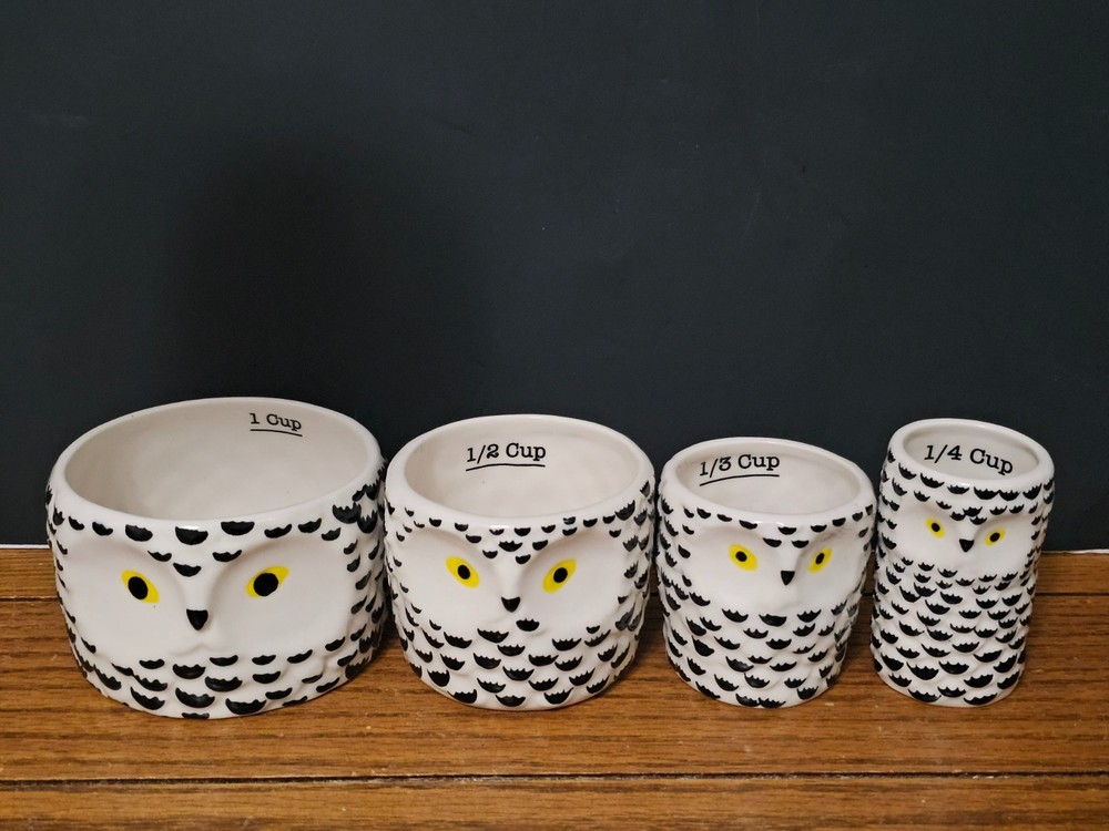 CUTE OWL MEASURING/NESTING CUPS