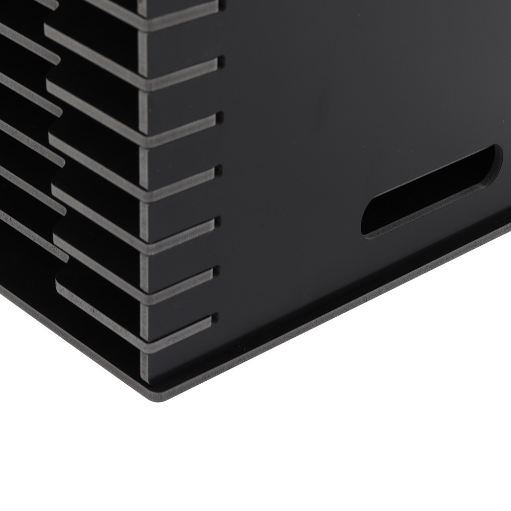 Tiered Shelf Organizer, 15 Slots File Storage Cabinet,Desktop Document Organizer