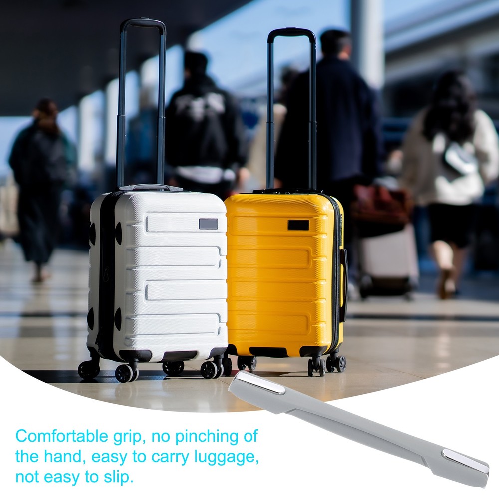 Luggage Handle, 8.86" x 0.98" Pull Handle Grip Replacement for Suitcase, Grey