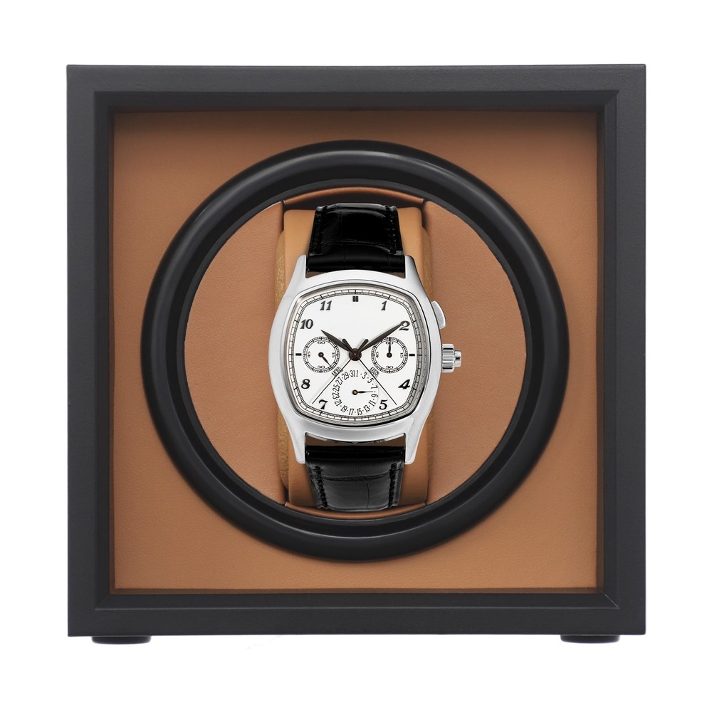 Automatic Single Watch Winder Automatic Watch Display Box Luxury Storage Case
