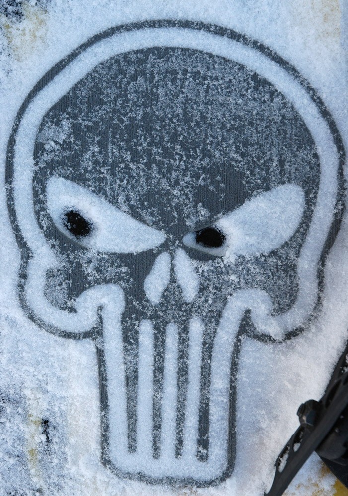 ToeJamR Snowboard Stomp Pad - SNIPER SKULL - GRAY