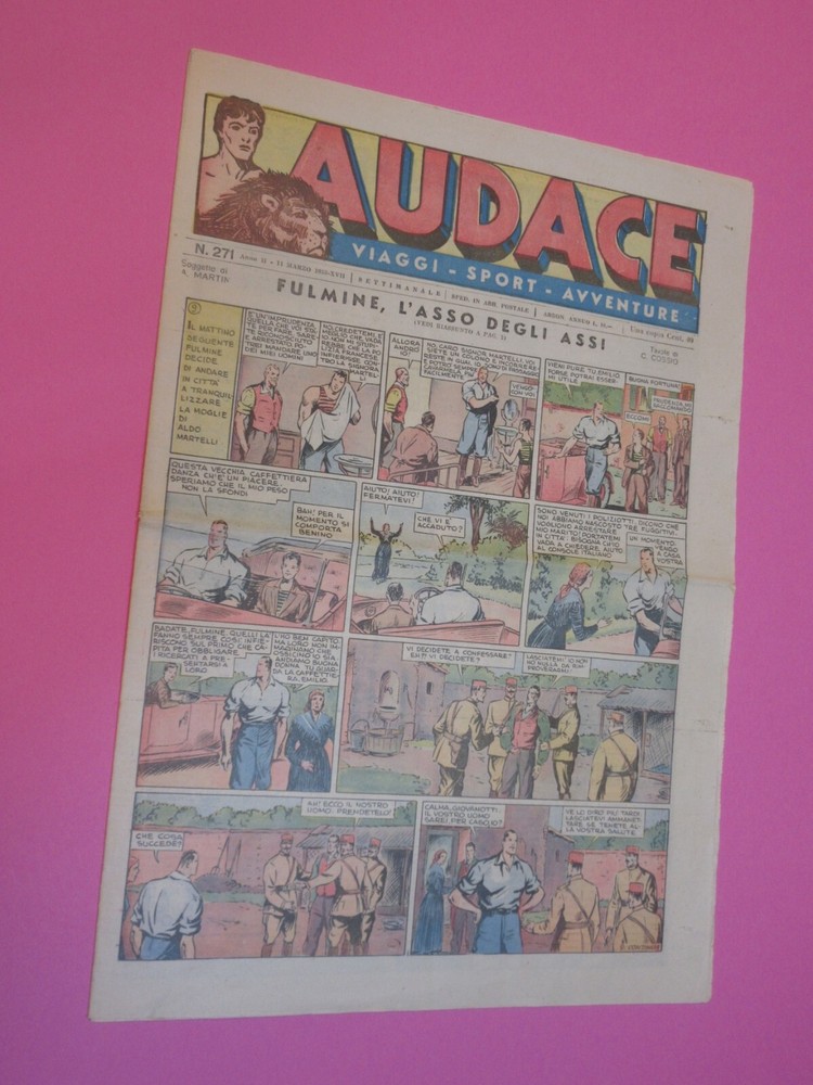 L'AUDACE No. 271 Saev 1939 Original EXCELLENT!!