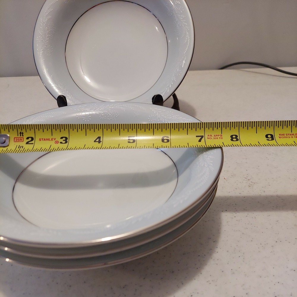 4 Noritake Bluetta 5898 Soup Bowl