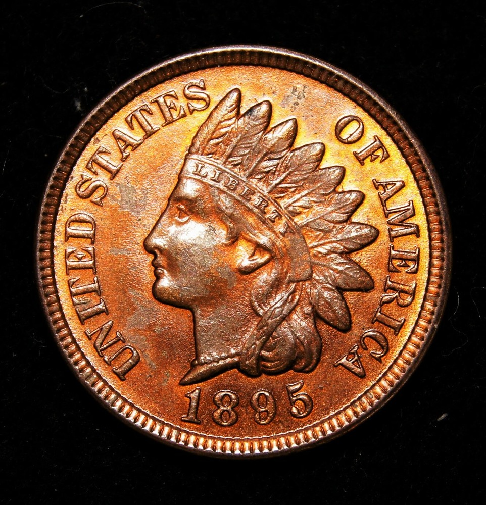 1895 Indian Head Cent, Gem BU++++